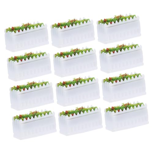 HOMSFOU 12 Stück Teiliges Miniatur Blumenbeete mit Kunstblumen Dekorative für oder Puppenhaus Tischdekoration und Mikrolandschaftsaccessoires HOMSFOU 12 Stück Teiliges Miniatur Blumenbeete mit Kunstblumen Dekorative für oder Puppenhaus Tischdekoration und Mikrolandschaftsaccessoires von HOMSFOU