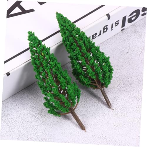 HOMSFOU 12 Stück Teiliges Miniatur Kiefernbaum Modell Hohe Kunststoff Bäume Realistische Landschaftsbau Deko für Sandtisch BAU Modellbahnlandschaften Farbenfrohe Gartendeko HOMSFOU 12 Stück Teiliges Miniatur Kiefernbaum Modell Hohe Kunststoff Bäume Realistische Landschaftsbau Deko für Sandtisch BAU Modellbahnlandschaften Farbenfrohe Gartendeko von HOMSFOU