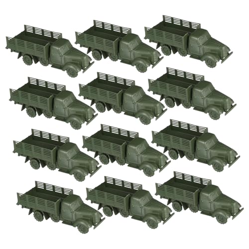 HOMSFOU 12Stücke Militärfahrzeug für Dekoratives LKW Modell für Spiel und Kreativität Robuste und Sichere Verarbeitung Leicht und Tragbar für Zuhause oder Reisen HOMSFOU 12Stücke Militärfahrzeug für Dekoratives LKW Modell für Spiel und Kreativität Robuste und Sichere Verarbeitung Leicht und Tragbar für Zuhause oder Reisen von HOMSFOU