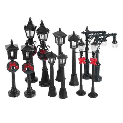 HOMSFOU 12Stücke Teiliges Mini Straßenlaternen Modell Für Puppenhaus Und Modelleisenbahn Realistische Lampen Für DIY Szenen Und Modell Landschaften Gemischte Stile HOMSFOU 12Stücke Teiliges Mini Straßenlaternen Modell Für Puppenhaus Und Modelleisenbahn Realistische Lampen Für DIY Szenen Und Modell Landschaften Gemischte Stile von HOMSFOU
