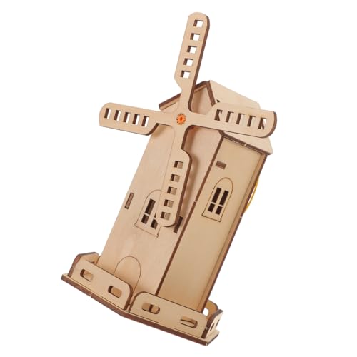 HOMSFOU 1Satz Solar Windmühlenspielzeug Aus Holz DIY Bastelset Für Bildungsspielzeug Kreativität Und Technischem Verständnis Geburtstagsgeschenk HOMSFOU 1Satz Solar Windmühlenspielzeug Aus Holz DIY Bastelset Für Bildungsspielzeug Kreativität Und Technischem Verständnis Geburtstagsgeschenk von HOMSFOU