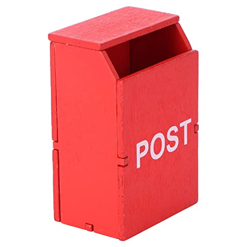 HOMSFOU 1Stück Miniatur Briefkasten Dekoratives Möbelstück für Minihäuser für Puppenhaus Dekoration und Kreative Bastelprojekte HOMSFOU 1Stück Miniatur Briefkasten Dekoratives Möbelstück für Minihäuser für Puppenhaus Dekoration und Kreative Bastelprojekte von HOMSFOU