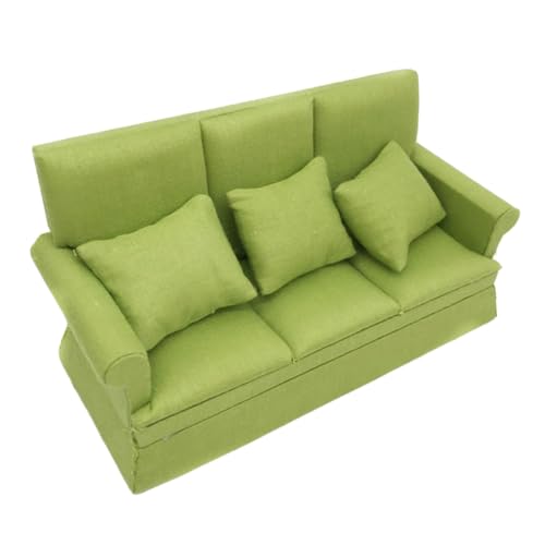 HOMSFOU 1satz Miniatur Sofa Mit Kissen Für Dekoration Maßstab Mini Möbel Für Mädchen Und Rollenspiele Zubehör HOMSFOU 1satz Miniatur Sofa Mit Kissen Für Dekoration Maßstab Mini Möbel Für Mädchen Und Rollenspiele Zubehör von HOMSFOU