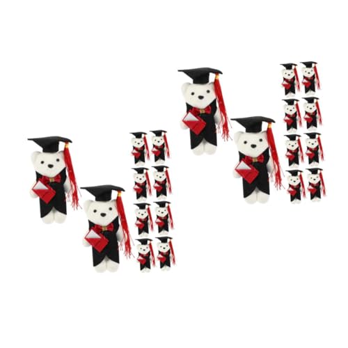 HOMSFOU 2 Sätze Dr. Bärenpuppe Strauß Bärenpuppe Abschlussdekorationen Tragen Kleine Bärenpuppen Kuscheltier Abschluss Trägt Masse Abschluss-minifigur Stoff 10 Stück * 2 HOMSFOU 2 Sätze Dr. Bärenpuppe Strauß Bärenpuppe Abschlussdekorationen Tragen Kleine Bärenpuppen Kuscheltier Abschluss Trägt Masse Abschluss-minifigur Stoff 10 Stück * 2 von HOMSFOU