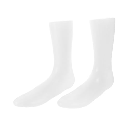 HOMSFOU 2 Stück Fußform Schuhspanner Sockenform Schaufensterpuppe Socken Präsentationsständer Fußmodell Socken Präsentationsständer Fuß Display Für Socken Sockenhalter Display von HOMSFOU