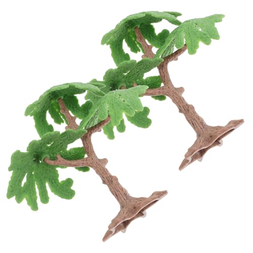 HOMSFOU 2 Stück Puppenhausbaum Künstliche Zypresse Toper Miniaturbäume Zum Basteln Miniaturen Für Handwerk Baumtisch Sandtischmodell Palmen Miniaturbäume Für Diorama Grün HOMSFOU 2 Stück Puppenhausbaum Künstliche Zypresse Toper Miniaturbäume Zum Basteln Miniaturen Für Handwerk Baumtisch Sandtischmodell Palmen Miniaturbäume Für Diorama Grün von HOMSFOU