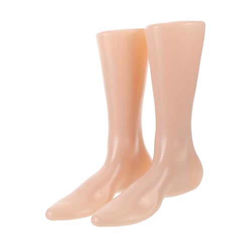 HOMSFOU 2 Stück Teiliges Kunststoff Fußmodell Sockendisplay Halter für Herrensocken Schuhform Erhalt Mannequin Fußständer für Schaufenster und Ladengeschäfte HOMSFOU 2 Stück Teiliges Kunststoff Fußmodell Sockendisplay Halter für Herrensocken Schuhform Erhalt Mannequin Fußständer für Schaufenster und Ladengeschäfte von HOMSFOU