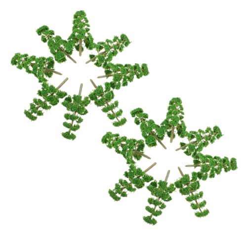 HOMSFOU 20 Stück Miniaturbäume Für Diorama Klein Material Baumfiguren Dekorationen Mikro Mini-bäume Zum Basteln Landschaft Miniaturbäume Zum Basteln Kiefer Mini -Baum Plastik Green HOMSFOU 20 Stück Miniaturbäume Für Diorama Klein Material Baumfiguren Dekorationen Mikro Mini-bäume Zum Basteln Landschaft Miniaturbäume Zum Basteln Kiefer Mini -Baum Plastik Green von HOMSFOU