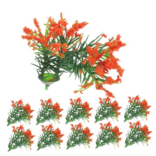 HOMSFOU 20 Stück Plastikblume und Grasmodell Miniatur klein botanisch realistisch Desktop-Ornamente für zu Hause Puppenhauspflanze simulierte Anlage Puppenhausangebot HOMSFOU 20 Stück Plastikblume und Grasmodell Miniatur klein botanisch realistisch Desktop-Ornamente für zu Hause Puppenhauspflanze simulierte Anlage Puppenhausangebot von HOMSFOU