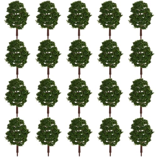 HOMSFOU 20Stücke Modellbaum Hohe Grüne Landschaftsmodelle zur Dekoration von Dioramen und Landschaften für Modellbau und Projekte HOMSFOU 20Stücke Modellbaum Hohe Grüne Landschaftsmodelle zur Dekoration von Dioramen und Landschaften für Modellbau und Projekte von HOMSFOU