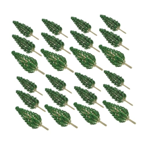 HOMSFOU 24 Stück Mini -Landschaftsbaum Mikro Simulations-Minimodell für Mini-Weihnachtsbäume Weihnachten winzig Baum Handwerk Mini-Bäume zum Basteln Miniaturbäume zum Basteln Plastik Grün HOMSFOU 24 Stück Mini -Landschaftsbaum Mikro Simulations-Minimodell für Mini-Weihnachtsbäume Weihnachten winzig Baum Handwerk Mini-Bäume zum Basteln Miniaturbäume zum Basteln Plastik Grün von HOMSFOU