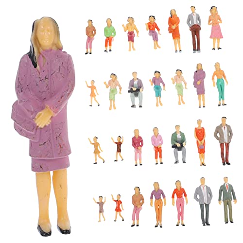 HOMSFOU 26 Stück Figuren für Puppenhäuser DIY Dekoration für Miniaturszenen für Innen und Außenbereiche Vielseitig Einsetzbar für Bücherregale und Mehr HOMSFOU 26 Stück Figuren für Puppenhäuser DIY Dekoration für Miniaturszenen für Innen und Außenbereiche Vielseitig Einsetzbar für Bücherregale und Mehr von HOMSFOU