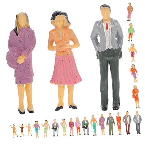 HOMSFOU 26Stücke Miniaturfiguren Teiliges Langlebigem für Puppenhausdekoration Wetterfest und Detailliert für Sandtisch und Bücherregal HOMSFOU 26Stücke Miniaturfiguren Teiliges Langlebigem für Puppenhausdekoration Wetterfest und Detailliert für Sandtisch und Bücherregal von HOMSFOU