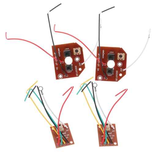HOMSFOU 2Sätze Zweikanal Fernbedienungsmodul für Spielzeuge für DIY Projekte Fördert Kreativität und Wissenschaftliches Lernen Einfach zu Bedienen für Schule und Zuhause HOMSFOU 2Sätze Zweikanal Fernbedienungsmodul für Spielzeuge für DIY Projekte Fördert Kreativität und Wissenschaftliches Lernen Einfach zu Bedienen für Schule und Zuhause von HOMSFOU