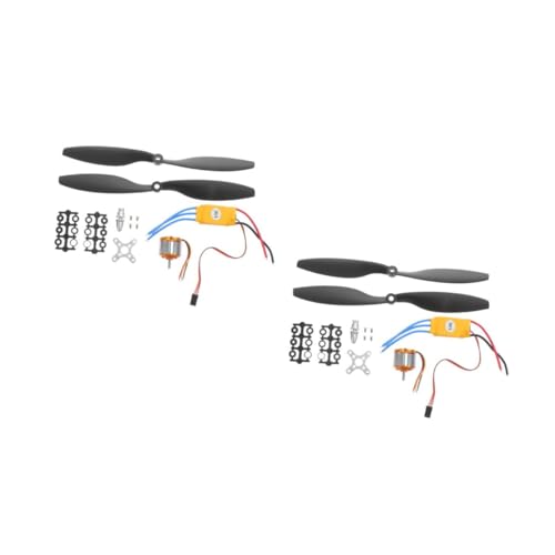 HOMSFOU 2sätze Elektromotor Set Mit Electronic Speed-Controller Und Propeller Für Rc Flugzeuge Leicht Vielseitig Einsetzbar Für Verschiedene Zwecke HOMSFOU 2sätze Elektromotor Set Mit Electronic Speed-Controller Und Propeller Für Rc Flugzeuge Leicht Vielseitig Einsetzbar Für Verschiedene Zwecke von HOMSFOU