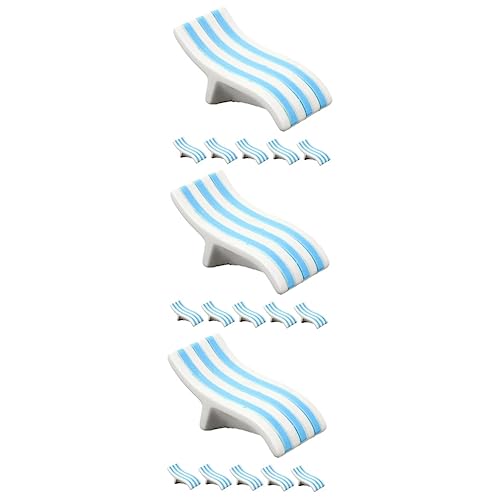 HOMSFOU 3 Sätze Strandkorb Dekoration Miniaturen Zum Basteln Mini-hausstuhl Tun So, Als Würden Sie Miniaturen Stuhl Puppenstuhl Harz 6 Stück * 3 HOMSFOU 3 Sätze Strandkorb Dekoration Miniaturen Zum Basteln Mini-hausstuhl Tun So, Als Würden Sie Miniaturen Stuhl Puppenstuhl Harz 6 Stück * 3 von HOMSFOU