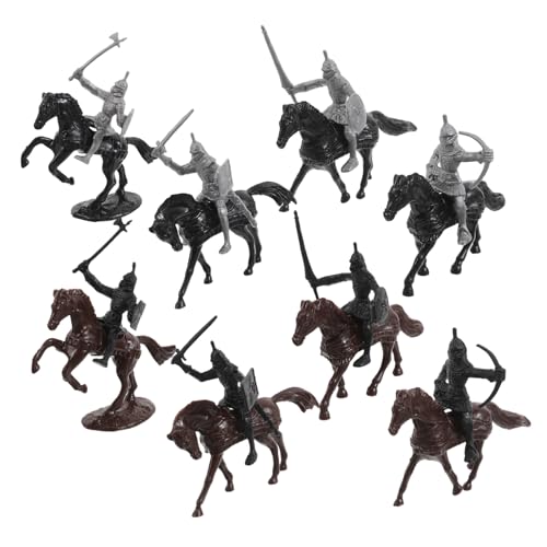 HOMSFOU 32 Stück Mittelalterliche Miniaturfiguren mit für Sammler Spiel und Historische Bildung für Fans der Geschichte von HOMSFOU