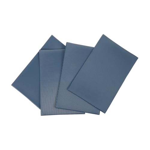 HOMSFOU 4 Stück Handgefertigte Alte Dachfliesen Puppenhausfliese Bausätze Mini Puppenhaus-dachziegel Dekoration Materialien Sandtisch Dachziegel Dekore Hausbaumaterial Marine PVC HOMSFOU 4 Stück Handgefertigte Alte Dachfliesen Puppenhausfliese Bausätze Mini Puppenhaus-dachziegel Dekoration Materialien Sandtisch Dachziegel Dekore Hausbaumaterial Marine PVC von HOMSFOU