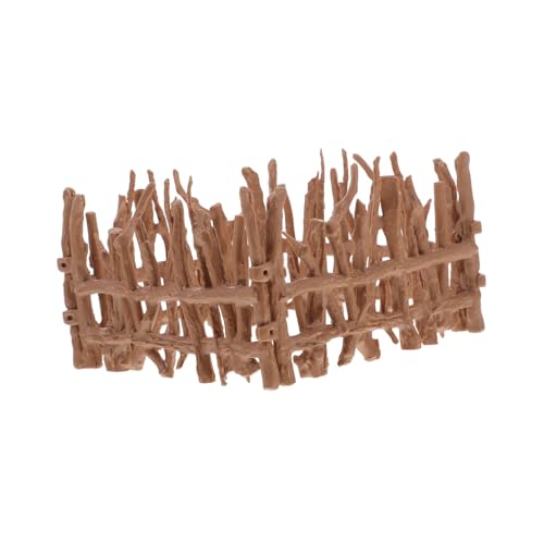 HOMSFOU 4 Stück Künstlicher Zaun Zaunspielzeug aus Kunststoff Nutztierfiguren Kuchendeckel Weihnachtsdekorationsspielzeug Puppenhaus-Feengarten Miniatur-Feengartenzaun Plastik HOMSFOU 4 Stück Künstlicher Zaun Zaunspielzeug aus Kunststoff Nutztierfiguren Kuchendeckel Weihnachtsdekorationsspielzeug Puppenhaus-Feengarten Miniatur-Feengartenzaun Plastik von HOMSFOU