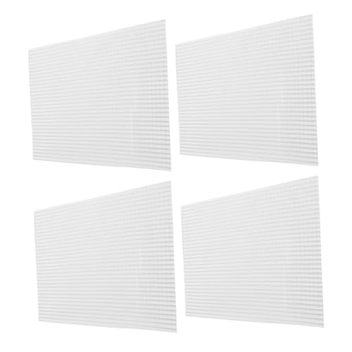 HOMSFOU 4 Stück Maßstab Realistische Textur Stabile Bauweise DIY Bastelzubehör für Modellbau und Sandtisch-Dekoration von HOMSFOU