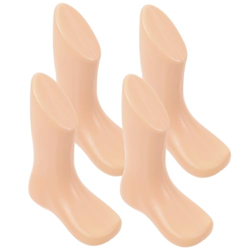 HOMSFOU 4 Stück Teiliges Fußmodell für Schuhe Display für Geschäfte Praktische und Ästhetische Lösung für Schuhpräsentation von HOMSFOU