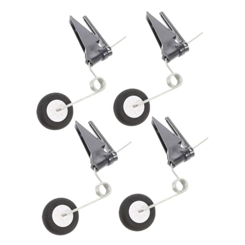 HOMSFOU 4 Stück Teiliges Rc Flugzeug Vorderes Landungsräder für Modellflugzeuge Langebige Leichte Ersatzteile für Rc Flugzeug DIY Enthusiasten Einfache Montage Kompatibel HOMSFOU 4 Stück Teiliges Rc Flugzeug Vorderes Landungsräder für Modellflugzeuge Langebige Leichte Ersatzteile für Rc Flugzeug DIY Enthusiasten Einfache Montage Kompatibel von HOMSFOU