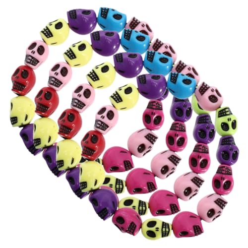 HOMSFOU 4Stücke Gothic Armband im Punk Stil Zartes für Halloween Geschenkidee für Familie für Partys und Veranstaltungen von HOMSFOU