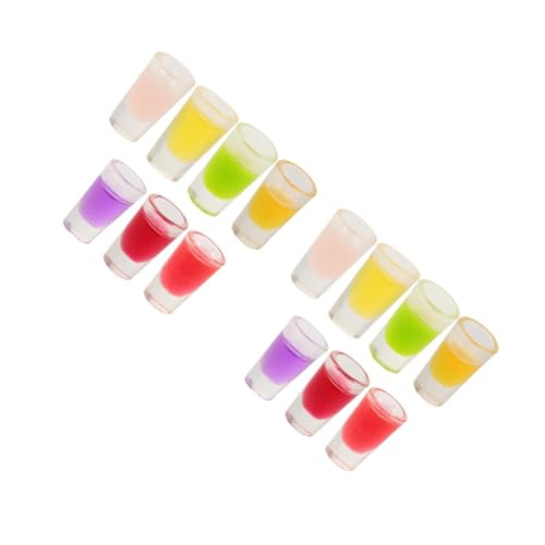HOMSFOU 5 Sätze Juice Cup -Modell Miniaturen Für Mini-Tasse Mini-getränk Dekorationen Puppenhaus Party Vorgeben Kind Gefälschte Lebensmittelverzierung Mini-teetasse Harz 7 Stück * 5 HOMSFOU 5 Sätze Juice Cup -Modell Miniaturen Für Mini-Tasse Mini-getränk Dekorationen Puppenhaus Party Vorgeben Kind Gefälschte Lebensmittelverzierung Mini-teetasse Harz 7 Stück * 5 von HOMSFOU