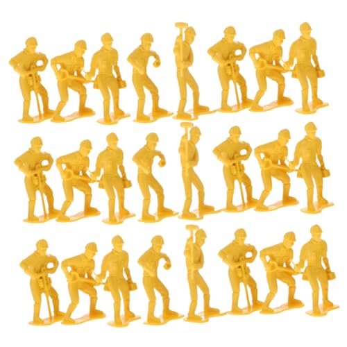 HOMSFOU 54 Stück Teiliges Set Engineering Figuren für Realistische Bauarbeiter Hochwertigem Kunststoff für Kreative Spiele und Micro Landschaft Dekoration HOMSFOU 54 Stück Teiliges Set Engineering Figuren für Realistische Bauarbeiter Hochwertigem Kunststoff für Kreative Spiele und Micro Landschaft Dekoration von HOMSFOU
