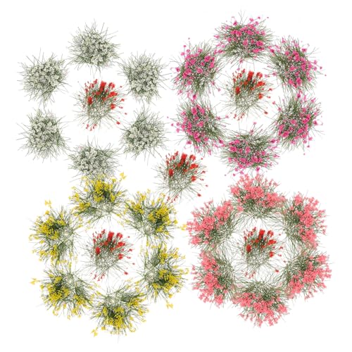 HOMSFOU 5Stücke Blumencluster für Landschaftsbau Statische Gras Dekoration für Sandtisch und Puppenhaus Vielseitig Einsetzbar Szenen Langlebiges Material HOMSFOU 5Stücke Blumencluster für Landschaftsbau Statische Gras Dekoration für Sandtisch und Puppenhaus Vielseitig Einsetzbar Szenen Langlebiges Material von HOMSFOU