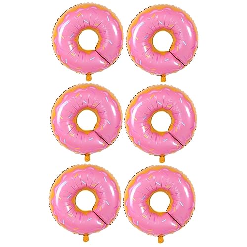 HOMSFOU 6 Stk Große Süßigkeiten Donut-geburtstagsparty-dekorationen Dekorationen Für Eispartys Großer Donut-ballon Krapfen Geburtstag Luftballons Zahlenballons Süssigkeit Geschenk Baby HOMSFOU 6 Stk Große Süßigkeiten Donut-geburtstagsparty-dekorationen Dekorationen Für Eispartys Großer Donut-ballon Krapfen Geburtstag Luftballons Zahlenballons Süssigkeit Geschenk Baby von HOMSFOU