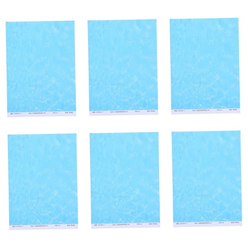 HOMSFOU 6 Stück Realistische Wasserwellen Sticker Flexible Wasser Folien für Modellbau Einfach zu Schneiden Langlebig und Selbstklebend für Modelleisenbahn Aquarium Architekturprojekte HOMSFOU 6 Stück Realistische Wasserwellen Sticker Flexible Wasser Folien für Modellbau Einfach zu Schneiden Langlebig und Selbstklebend für Modelleisenbahn Aquarium Architekturprojekte von HOMSFOU
