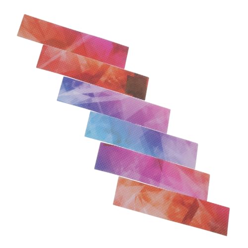 HOMSFOU 6 Stück Sensory Strips für Stressabbau Texturaufkleber zur Beruhigung Haftstreifen mit Rauer Oberfläche für Schreibtisch und Handy Wiederverwendbar und Langlebig von HOMSFOU