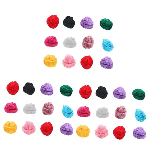 HOMSFOU 60 Stück Mini-Puppen Miniatur-Puppen Miniatur-Dekoration Mini-Geburtstagshüte Party-Weindeckel Mini-Strickmützen Mini-Mütze Mini-Strickmütze Häkelmütze Schmuck HOMSFOU 60 Stück Mini-Puppen Miniatur-Puppen Miniatur-Dekoration Mini-Geburtstagshüte Party-Weindeckel Mini-Strickmützen Mini-Mütze Mini-Strickmütze Häkelmütze Schmuck von HOMSFOU