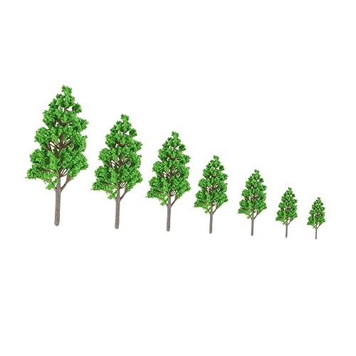 HOMSFOU 7 Stück Plastikpappelbaum Handwerk Winzig Landschaft Skalieren Miniatur Anlage Fälschung Landschaftsmodellbaum Modellbaum Für Den Garten Pappelbaum-Modell HOMSFOU 7 Stück Plastikpappelbaum Handwerk Winzig Landschaft Skalieren Miniatur Anlage Fälschung Landschaftsmodellbaum Modellbaum Für Den Garten Pappelbaum-Modell von HOMSFOU