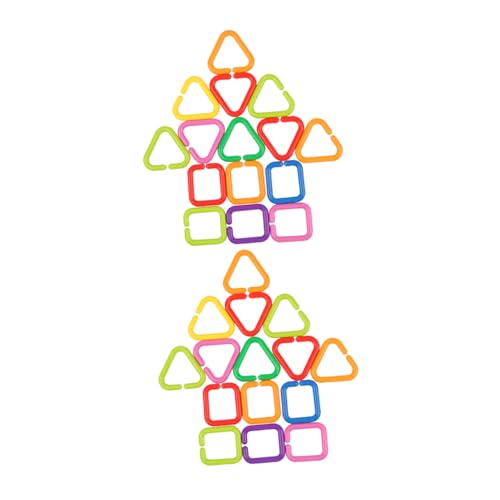HOMSFOU 70 Stück Schnallenspielzeug weiches sensorisches Plip-Links Babyspielzeug Links für Hochstühle Top- Babykette Sport HOMSFOU 70 Stück Schnallenspielzeug weiches sensorisches Plip-Links Babyspielzeug Links für Hochstühle Top- Babykette Sport von HOMSFOU