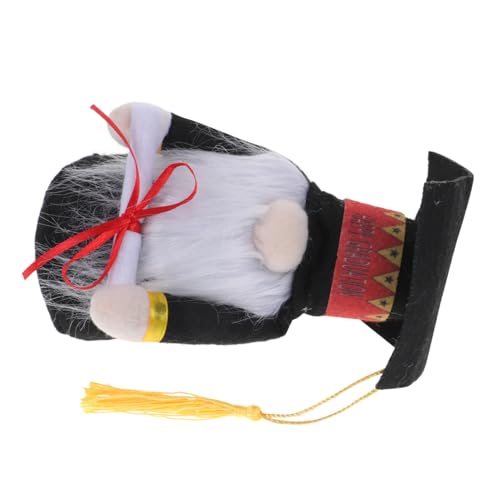 HOMSFOU Abschlusspuppe geschenkset Puppe mit Abschlussmütze Puppe zum Abschluss Stoffpuppe mit Abschlussmotiv Cartoon-Puppe Abschluss gefüllte Puppe Plüsch gefüllte Puppen Kies von HOMSFOU