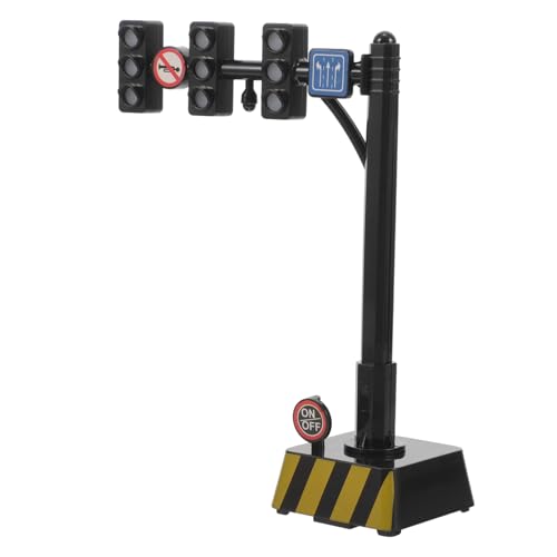 HOMSFOU Ampel Ampelspielzeug Ampel Simulation Straßenlicht Zebrastreifen-Signalmodellspielzeug Modell Ampeln Spielzeugkinder Ampelkinder für Plastik von HOMSFOU