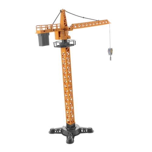 HOMSFOU Bauspielzeug LKW Kran Für Druckgussmodell Schwenkkran Kranwagen Für Baustellen Spielzubehör Für Ab Jahren Fördert Und Lernen von HOMSFOU