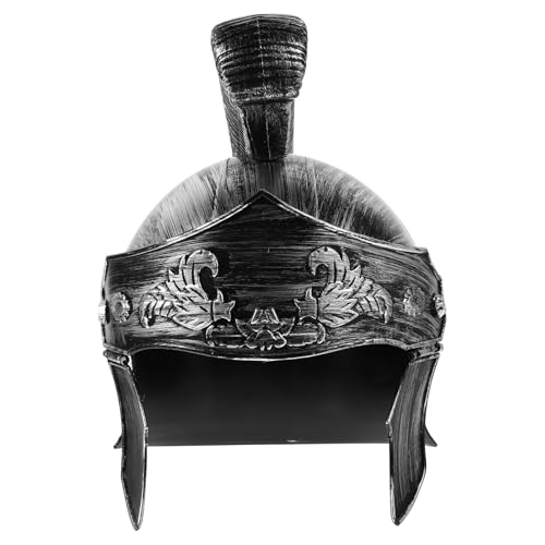 HOMSFOU Cosplay Römerhelm Helm Silbernes Mittelalter-Kostüm-Requisit Für Party &Amp; Festival-Cosplay Kunststoff 26 9 X 21 9 X 29 9 Cm HOMSFOU Cosplay Römerhelm Helm Silbernes Mittelalter-Kostüm-Requisit Für Party &Amp; Festival-Cosplay Kunststoff 26 9 X 21 9 X 29 9 Cm von HOMSFOU