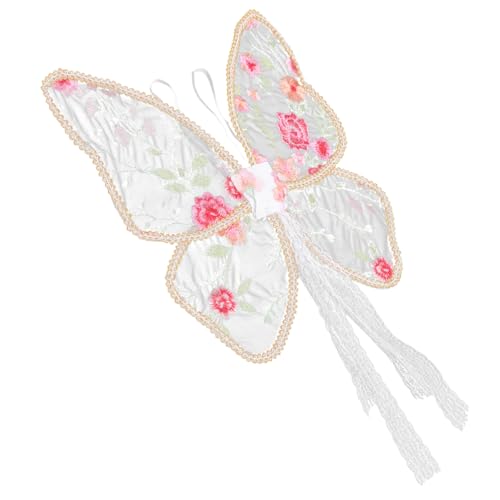 HOMSFOU Cosplay Schmetterlingsflügel Leicht Atmungsaktiv Kostümpartys Karneval Halloween Mit Trägern für Einfaches Anlegen Handgefertigtes Design Für Damen von HOMSFOU