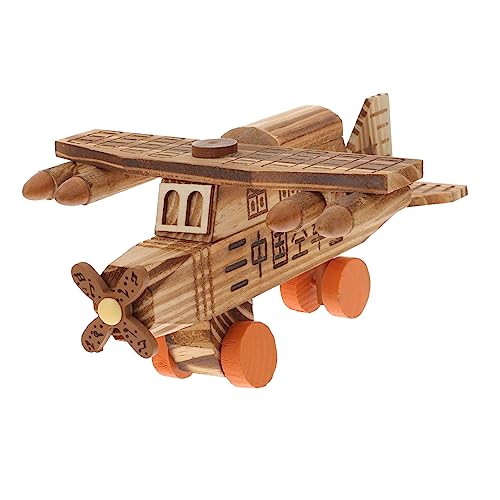 HOMSFOU Flugzeug Modell Dekoration Elegantes Eisenhandwerk für Büro Schlafzimmer Abnehmbar Langlebig für Vintage Einrichtung für Ihr von HOMSFOU