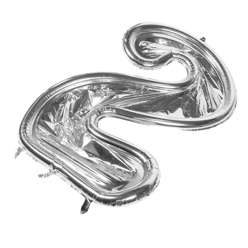 HOMSFOU Geburtstagsfeier Zahlenballonrahmen Aluminiumfolie Dekoratives Für Partys Babypartys Und Feierlichkeiten Für Raumgestaltung von HOMSFOU