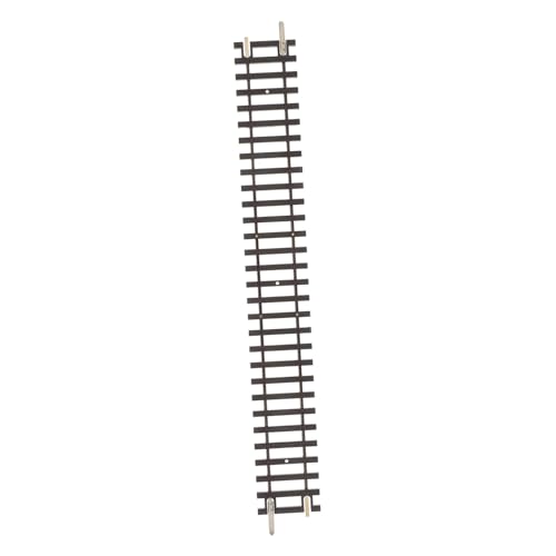 HOMSFOU Gleismodell Zubehör Gleise Miniatur Eisenbahn Spurweite Bausatz Gleisadapter Kleines Gleisdekor Simulierte Gleismodelle Mini Bahngleise Kunststoff Kaffee von HOMSFOU