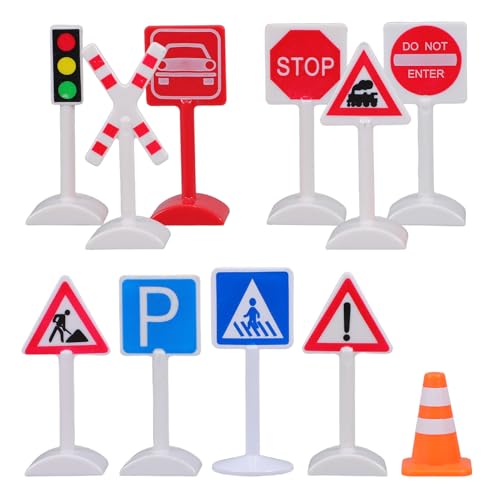 HOMSFOU Interaktives mit Ampel Stoppschild Fußgängerüberweg Straßenblock für Simulation und Sandspielplätze HOMSFOU Interaktives mit Ampel Stoppschild Fußgängerüberweg Straßenblock für Simulation und Sandspielplätze von HOMSFOU