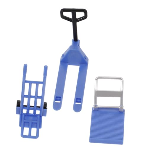 HOMSFOU Miniatur Gabelstapler Modell Teiliges Blaues Micro Furniture Mini Haus Servierwagen Puppenhaus Zubehör Dekorativer Kleiner Plattformwagen für Miniatur Landschaft HOMSFOU Miniatur Gabelstapler Modell Teiliges Blaues Micro Furniture Mini Haus Servierwagen Puppenhaus Zubehör Dekorativer Kleiner Plattformwagen für Miniatur Landschaft von HOMSFOU
