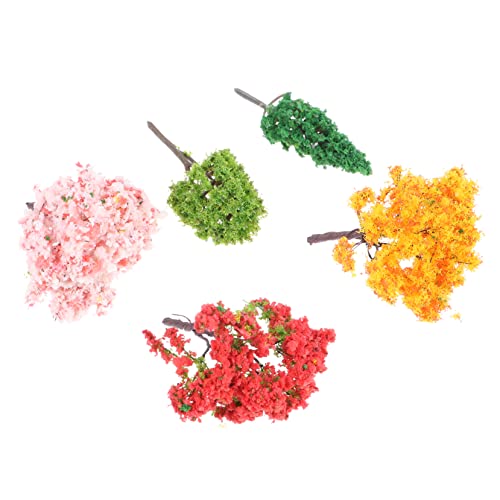 HOMSFOU Miniatur Pflanzen Teilig Realistische Modellbäume für Sandtisch Landschaft DIY Micro Landschaft Dekoration für Zuhause Büro Aquarium HOMSFOU Miniatur Pflanzen Teilig Realistische Modellbäume für Sandtisch Landschaft DIY Micro Landschaft Dekoration für Zuhause Büro Aquarium von HOMSFOU
