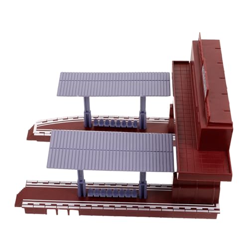 HOMSFOU Modell eines Bahnsteigs modellbahn zubehör Zug Bahnsteigspielzeug für Spiele Spielbahnsteigmodell für den Bahnsteig Kinderspielzeug Plastik Coffee HOMSFOU Modell eines Bahnsteigs modellbahn zubehör Zug Bahnsteigspielzeug für Spiele Spielbahnsteigmodell für den Bahnsteig Kinderspielzeug Plastik Coffee von HOMSFOU