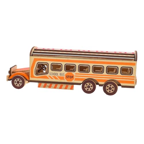 HOMSFOU Modellauto Bus Automodelle Automodellbausätze Kinderspielzeug Automodellbausatz Auto Schimmel Autospielzeug Für Zu Hause Schlafzimmer Auto Holz HOMSFOU Modellauto Bus Automodelle Automodellbausätze Kinderspielzeug Automodellbausatz Auto Schimmel Autospielzeug Für Zu Hause Schlafzimmer Auto Holz von HOMSFOU