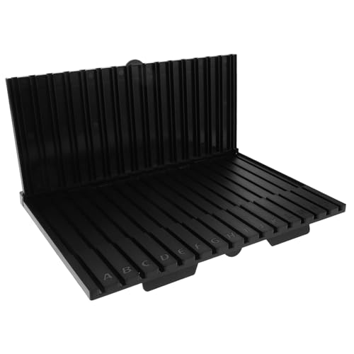 HOMSFOU Modellbau Teile Organizer Rack mit Buchstaben Schwarz Aufbewahrung für Modellbausatz Desktop Storage Rack für Präzise Sortierung und Schutz Empfindlicher Teile Displayständer HOMSFOU Modellbau Teile Organizer Rack mit Buchstaben Schwarz Aufbewahrung für Modellbausatz Desktop Storage Rack für Präzise Sortierung und Schutz Empfindlicher Teile Displayständer von HOMSFOU